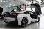 BMW i8 Crystal White Pearl Metallic by ProDrive on ADV.1 Wheels (ADV05 M.V2 CS) 2017 года
